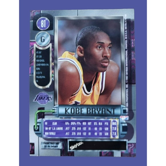 1997-98 Fleer Metal Universe Kobe Bryant #81 Los Angeles Lakers HOF - Picture 5 of 16